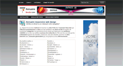 Desktop Screenshot of annuaireliensdur.com
